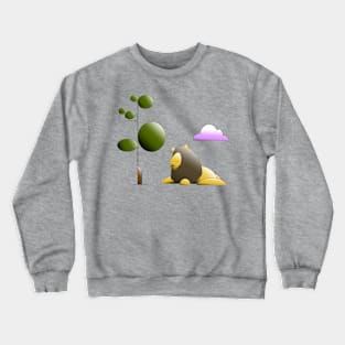 Lion Deconstructed Crewneck Sweatshirt